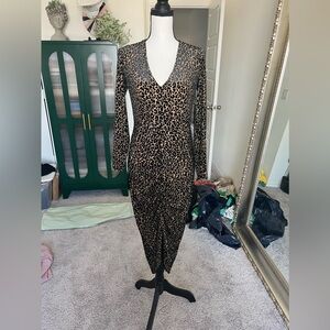 Leopard Print Dress